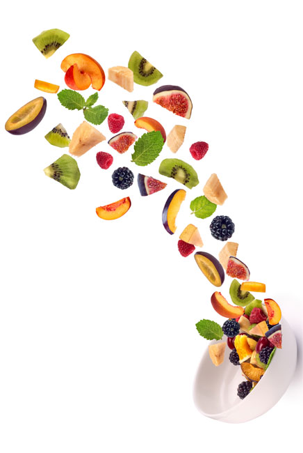 Vinilos y pegatinas electrodomésticos neveras frutas